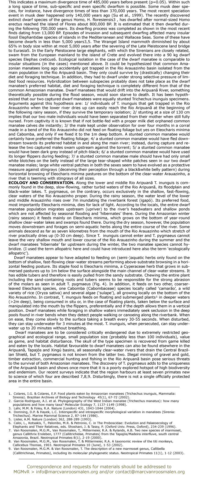 &copy; Marc Van Roosmalen